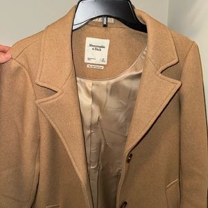Wool Blended Abercrombie trench coat small tall